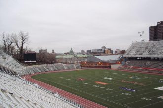 Percival Molson Memorial Stadium in Montreal