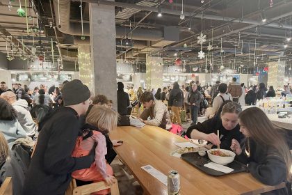 Time Out Market in the Eaton Centre, one of the best-known Montreal food halls