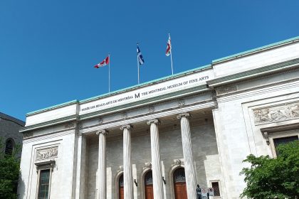 The Montreal Museum of Fine Arts on Sherbrooke Street