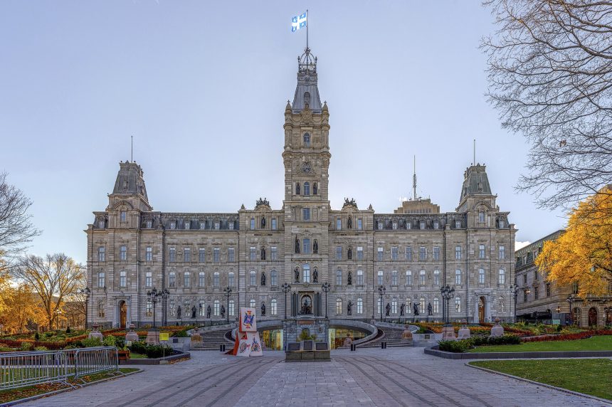 Quebec's Parliament Building (Hôtel du Parlement) in Quebec City