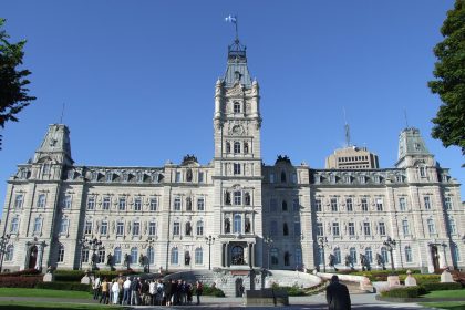 Quebec's Parliament Building in Quebec City